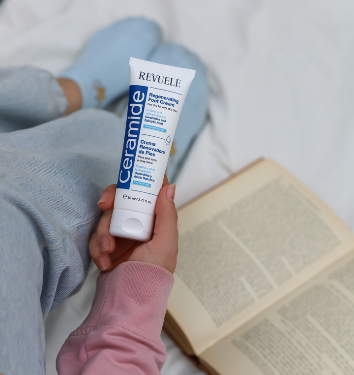 Revuele Ceramide Regenerating Foot Cream - 80ml | ريفويل كريم مجدد للأقدام بالسيراميدات - 80 مل