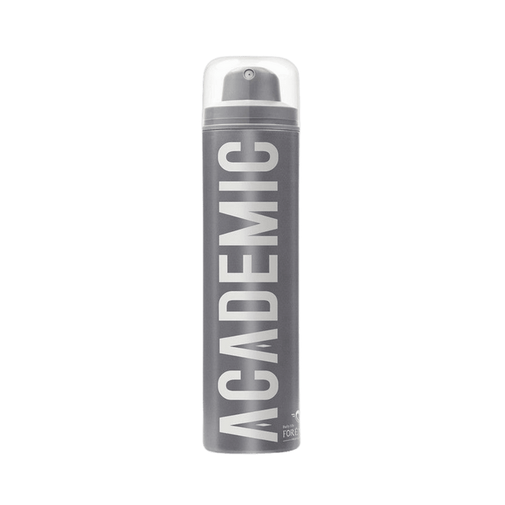 FOR EVER52 Academic Air Foundation 150ml gray aerosol spray bottle with white cap.