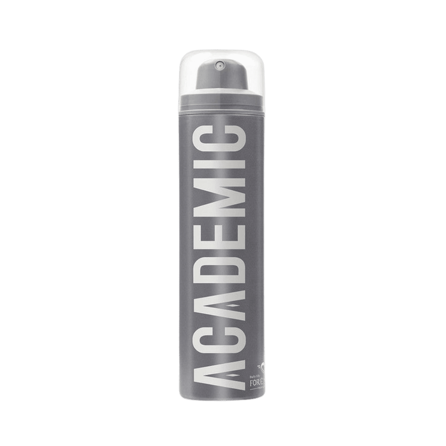 FOR EVER52 Academic Air Foundation 150ml gray aerosol spray bottle with white cap.