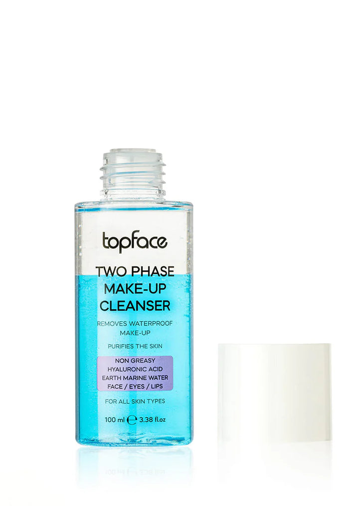 Topface Tow Phase Make Up Cleanser - 100ml | توب فيس مزيل مكياج ثنائي الطور – 100 مل