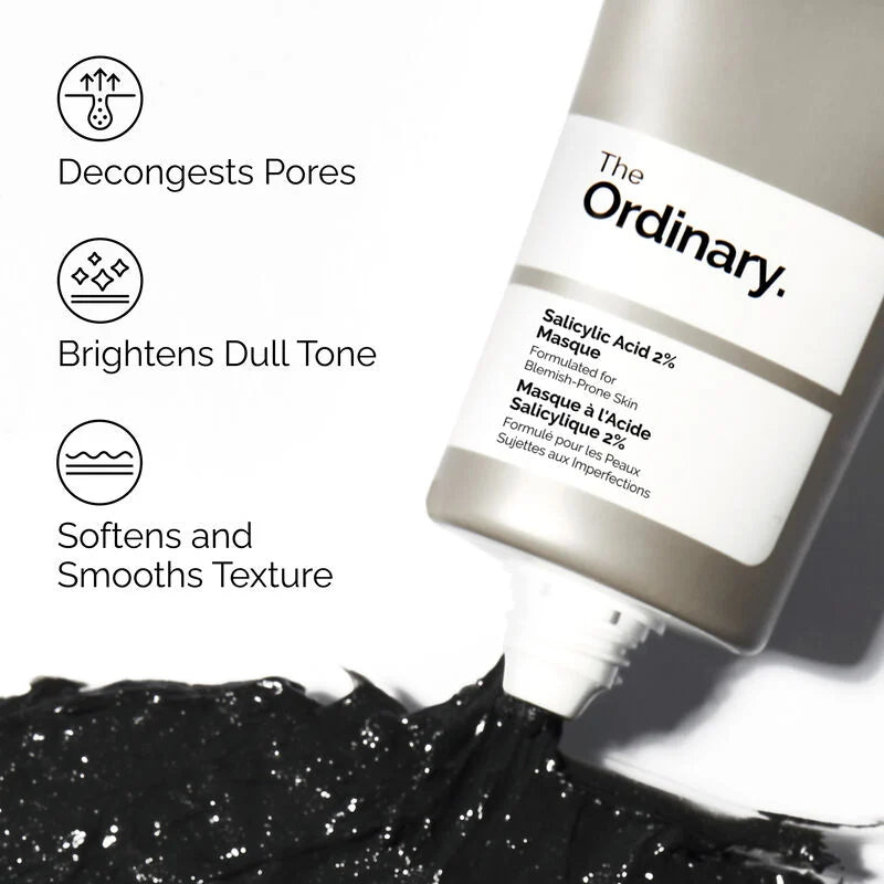 The Ordinary Salicylic Acid 2% Masque - 50ml | ذا اورديناري ماسك للوجه سالسيليك اسيد - 50 مل