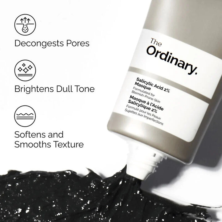 The Ordinary Salicylic Acid 2% Masque - 50ml | ذا اورديناري ماسك للوجه سالسيليك اسيد - 50 مل