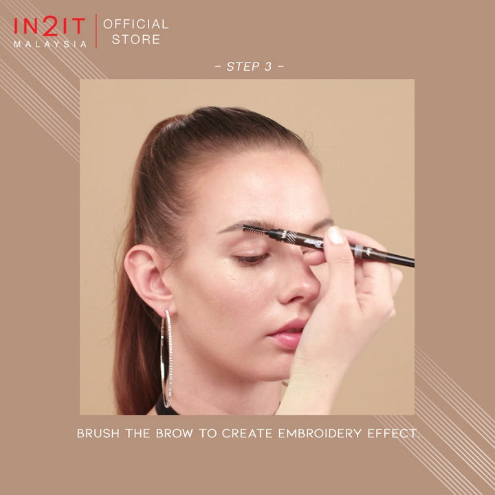 IN2IT Perfect Brown Eyebrown Liner 0.2g |ان تو ات قلم تحديد الحواجب بيرفكت براون – 0.2 غ