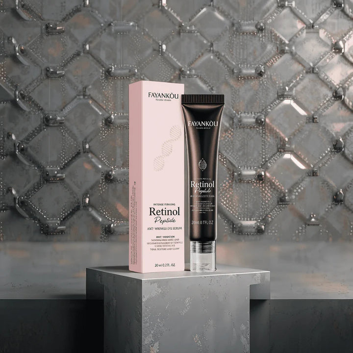 FAYANKOU Retinol Peptide Anti‑Wrinkle Eye Serum - 20ml | فايانكو سيروم العين المضاد للتجاعيد بالريتينول والببتيدات - 20مل