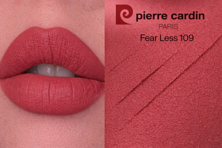 Pierre Cardin Staylong Lipcolor-Kissproof - 5ml | بيير كاردان أحمر شفاه سائل مات  - 5مل