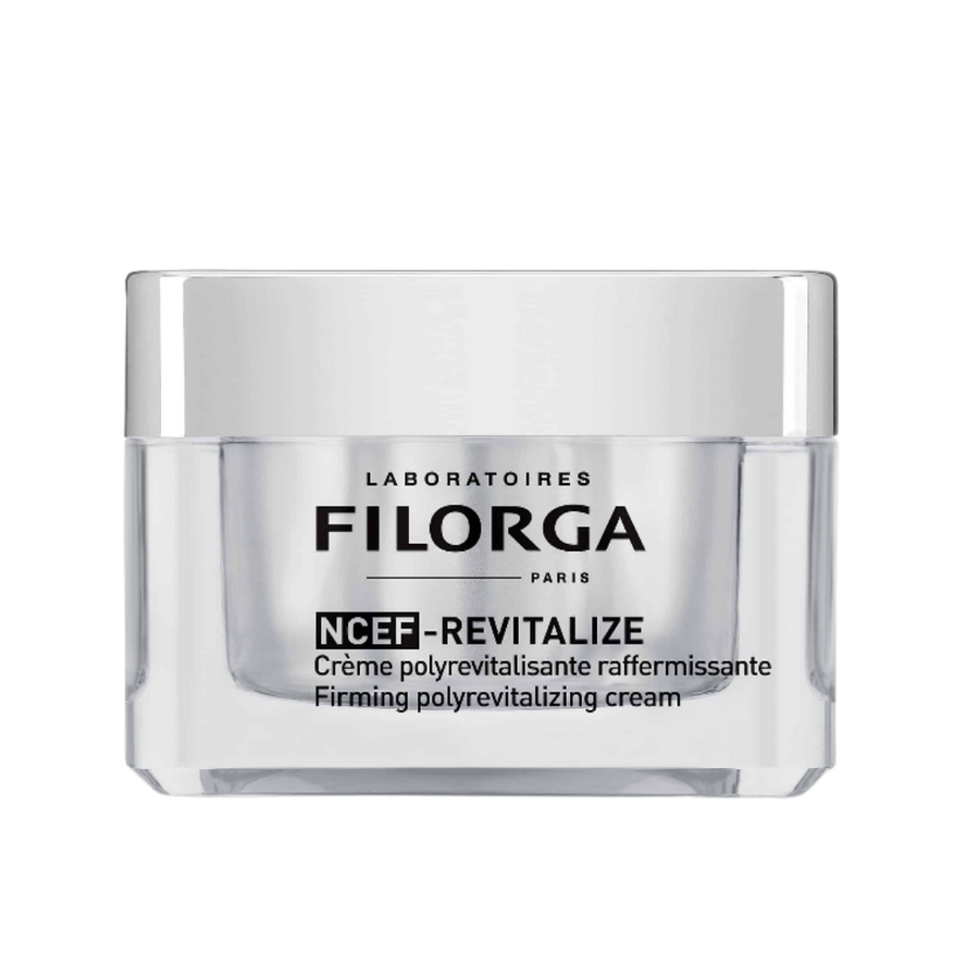 FILORGA NCEF-Revitalize Firming Polyrevitalizing Cream 50ml transparent jar with black lettering