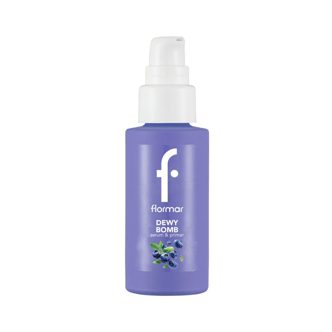 Flormar Serum & Primer Dewy Bomb - 30ml | فلورمار سيروم وبرايمر مرطب ديوي بومب - 30 مل