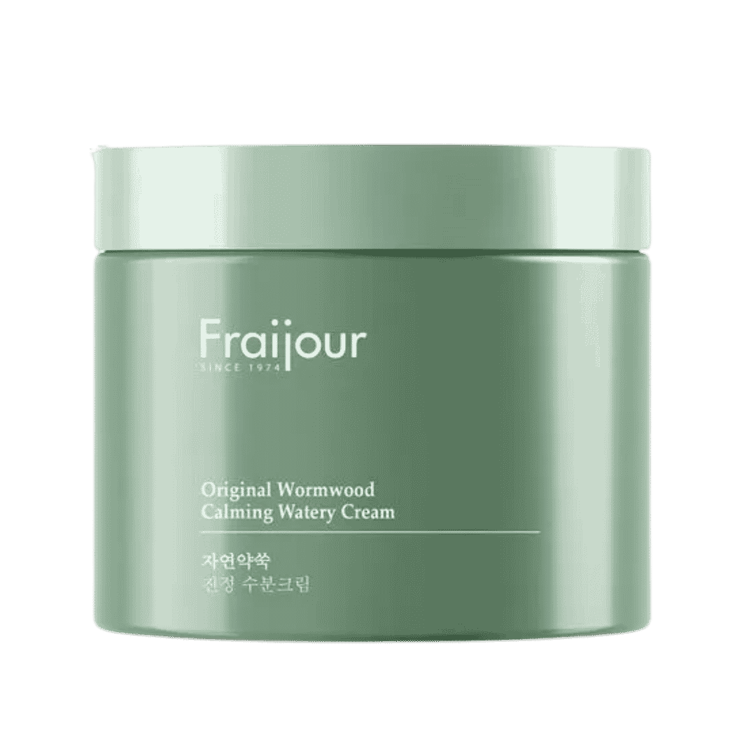 Antioxidant-rich cream with wormwood extract, aloe and witch hazel, lightweight gel texture, plant-derived ingredients, nourishing skin