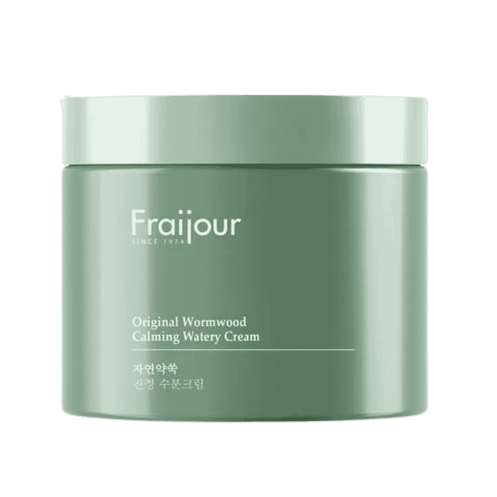 Antioxidant-rich cream with wormwood extract, aloe and witch hazel, lightweight gel texture, plant-derived ingredients, nourishing skin