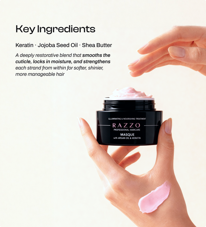 RAZZO Bond & Fibre Repair System Mask & Fluid - 100ml | رازّو ماسك وسوائل إصلاح الرباط والألياف - 100مل #2