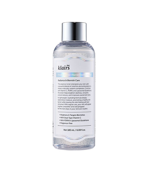 Dear Klairs Klairs Freshly Juiced Vitamin Essence Toner - 30ml | دير كليرز تونر مرطب و مفتح للبشرة - 30 مل