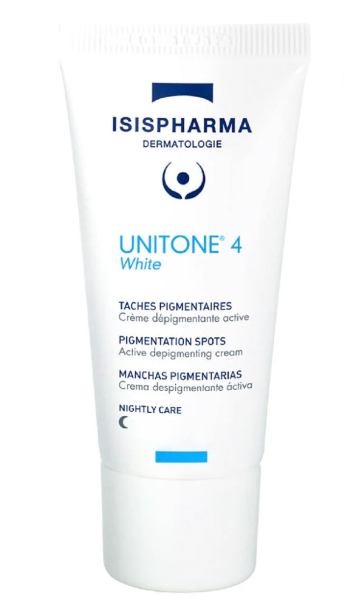 ISIS PHARMA UNITONE 4 WHITE CREAM - 30 ML | ايزس فارما كريم ليلي للتصبغات - 30 مل