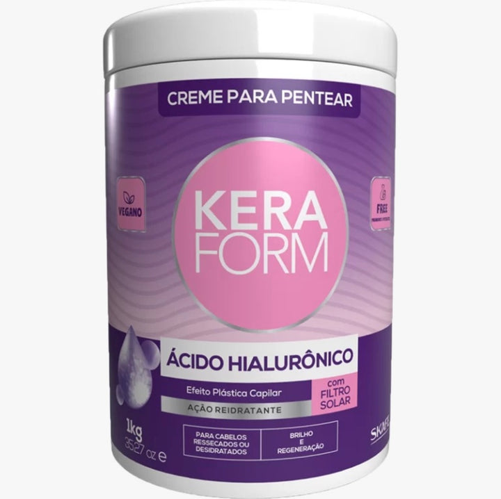 SKAFE Kera Form Brushing Cream Hyaluronic Acid - 1kg | سكاف كريم تصفيف الشعر بالهيالورونيك اسيد - 1 كيلو