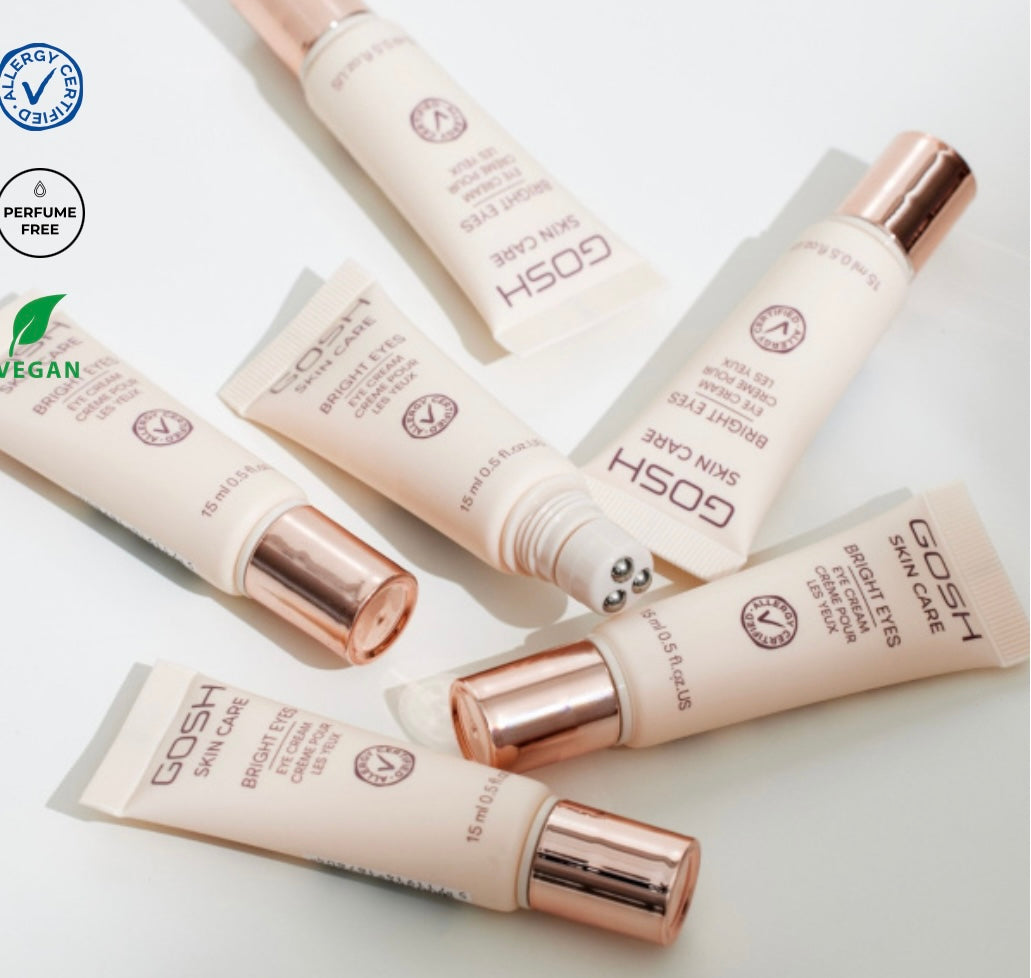 Gosh Skin Care Bright Eyes Eye Cream - 15ml | جوش كريم لتفتيح الهالات -15 مل