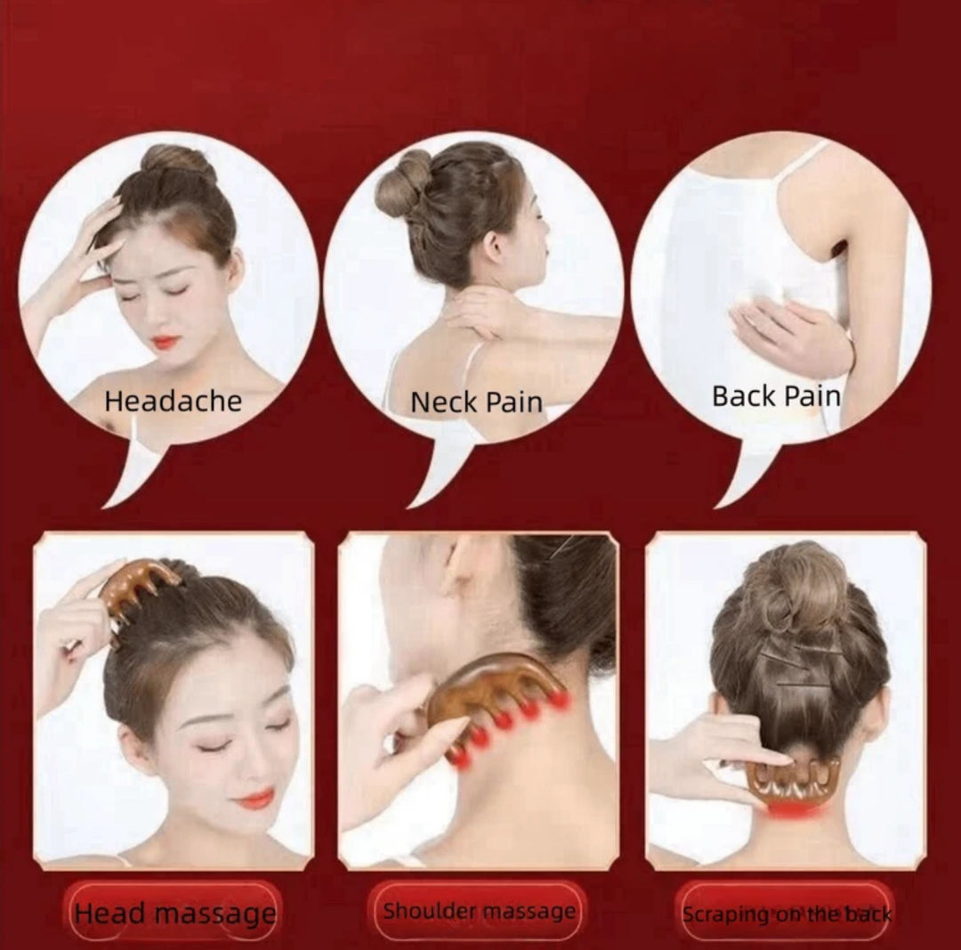 A wooden massager | أداة تدليك خشبية متعددة الاستخدامات – لتخفيف الآلام والاسترخاء