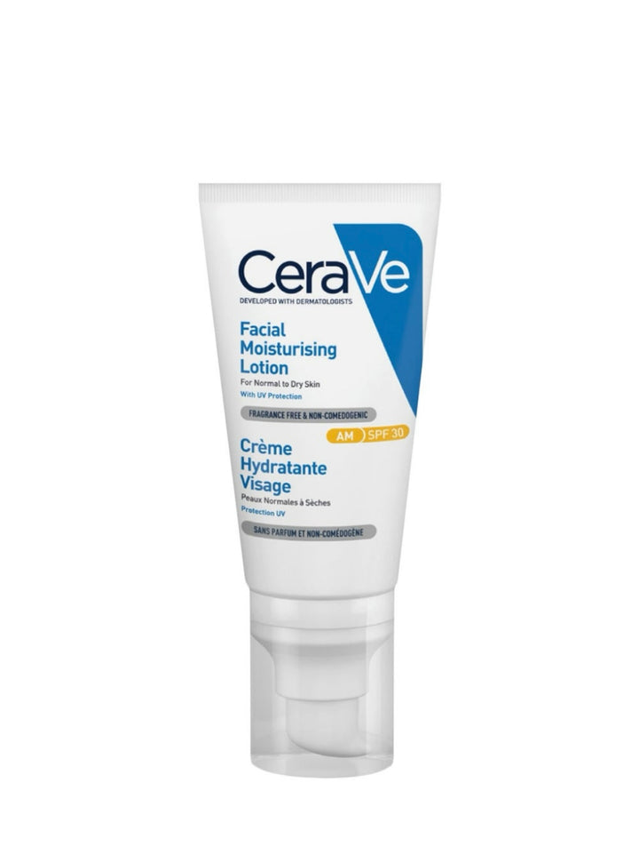Cerave AM Facial Moisturizing Lotion SPF 30 with Hyaluronic Acid - 52ml | سيرافي مرطب نهاري مع عامل حماية من الشمس - 52 مل