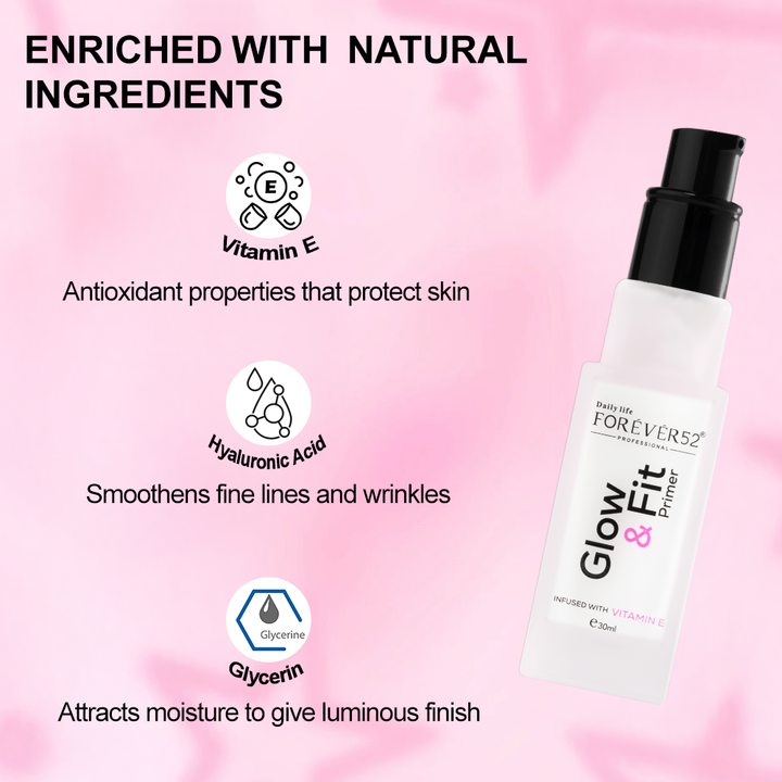 FOR EVER52 Glow & Fit Primer - 30ml | فوريفر52 برايمر غلو و فيت - 30مل #2
