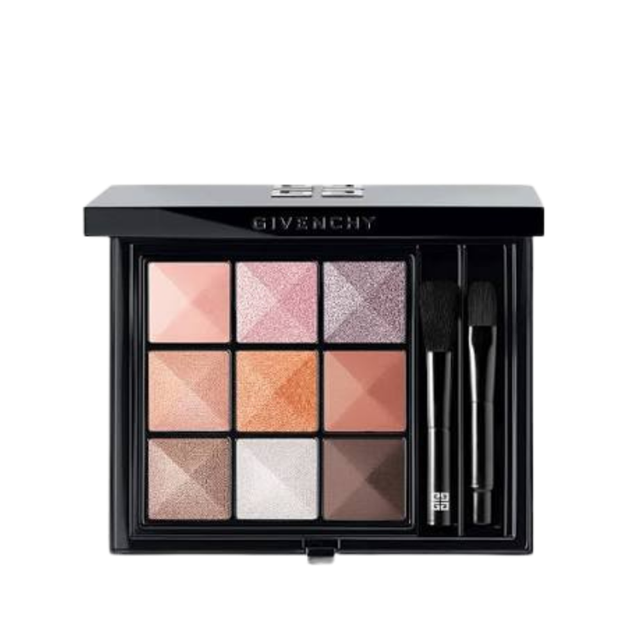 Givenchy Le 9 de Givenchy multi-finish eyeshadow palette, 8g, black compact with nine square pan