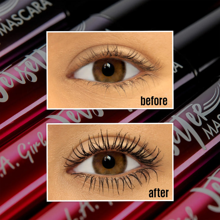L.A Girl Jetsetter Mascara Lash & Go Mascara - 9g | ال ايه كيرل ماسكارا مكثفة و مطولة - 9 غرام
