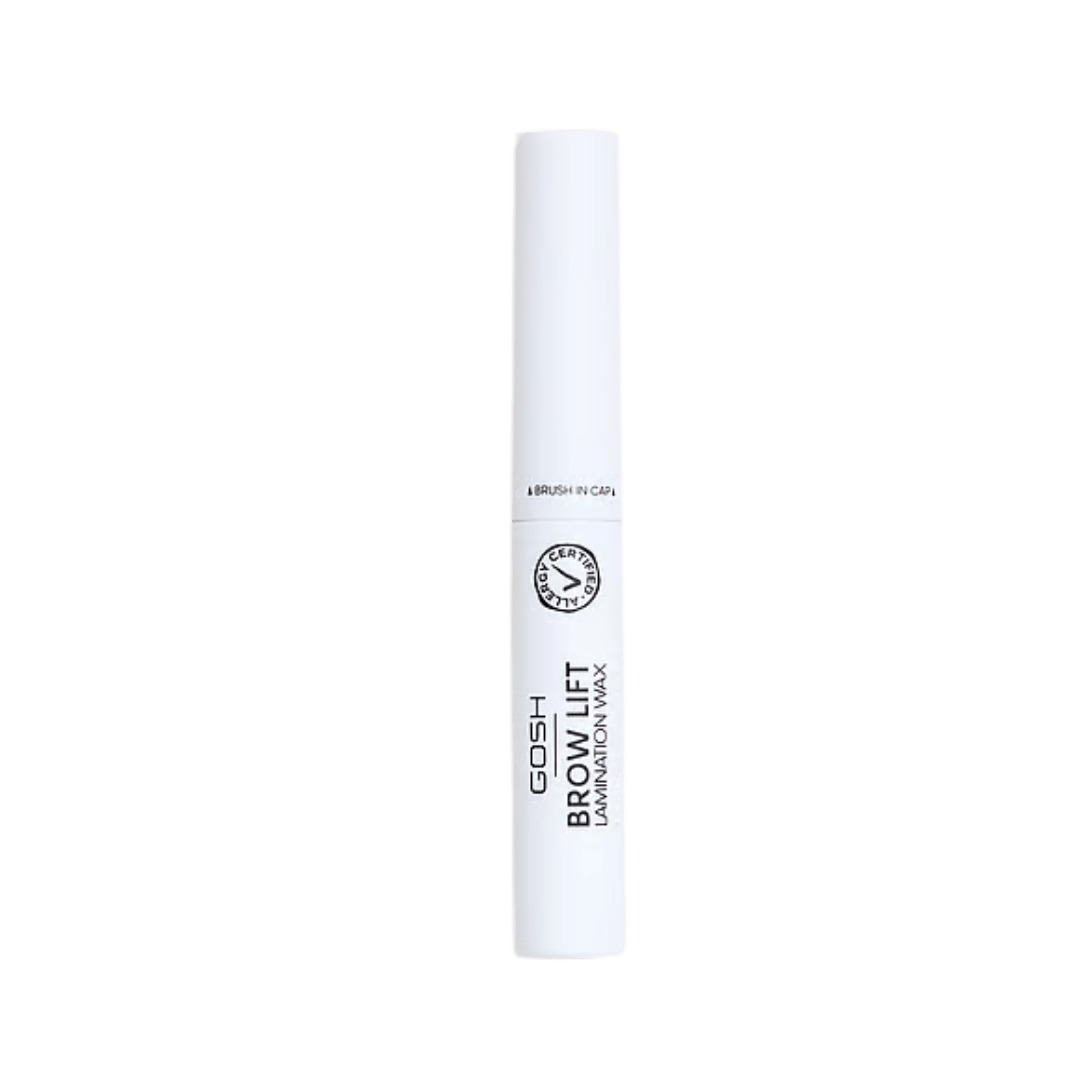 GOSH brow lift lamination wax tinted eyebrow gel 6ml small tube with spoolie brush applicator