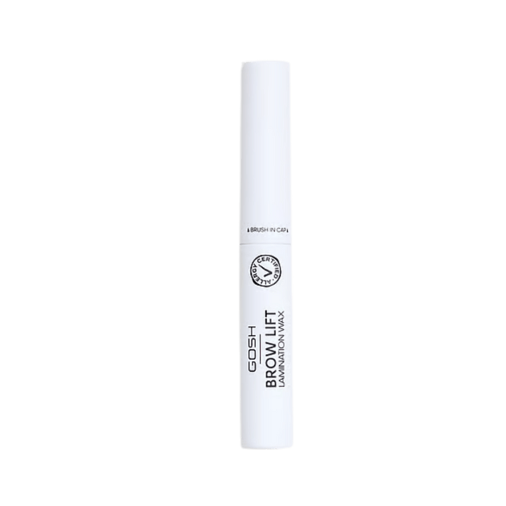 GOSH brow lift lamination wax tinted eyebrow gel 6ml small tube with spoolie brush applicator
