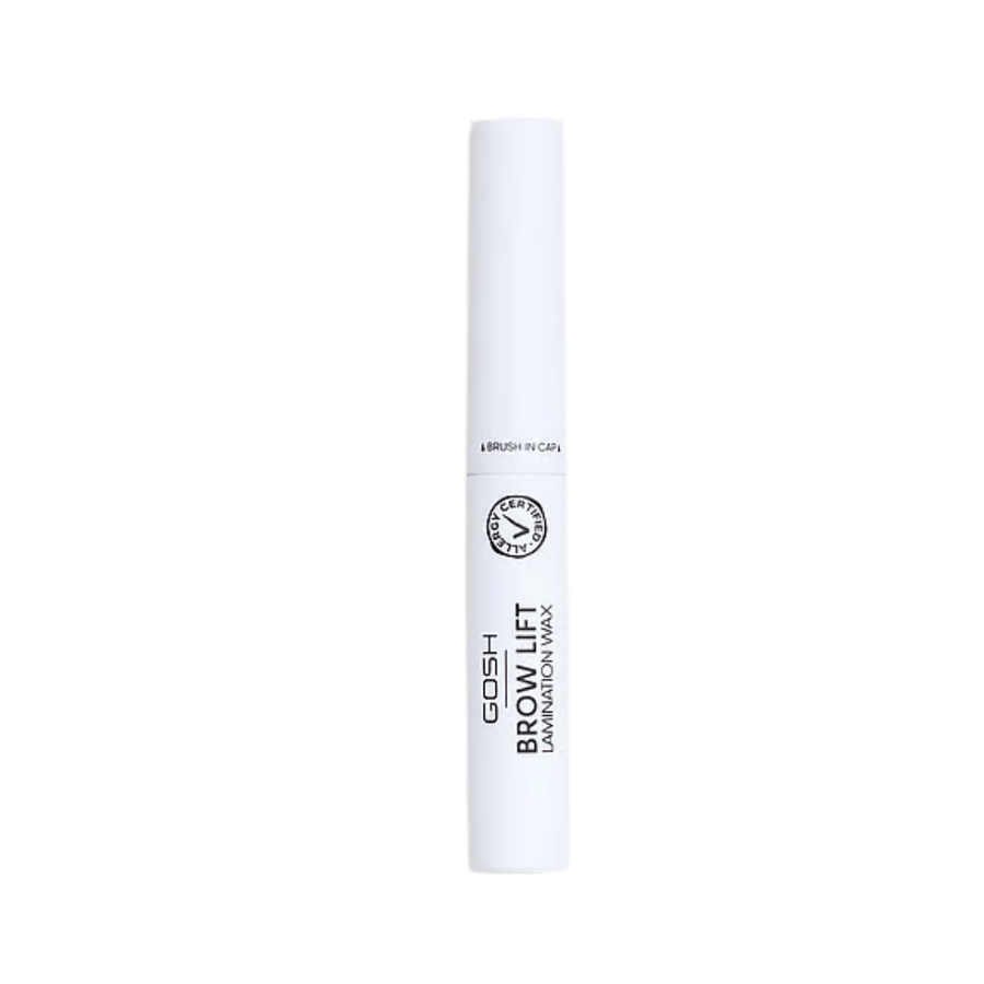 GOSH brow lift lamination wax tinted eyebrow gel 6ml small tube with spoolie brush applicator