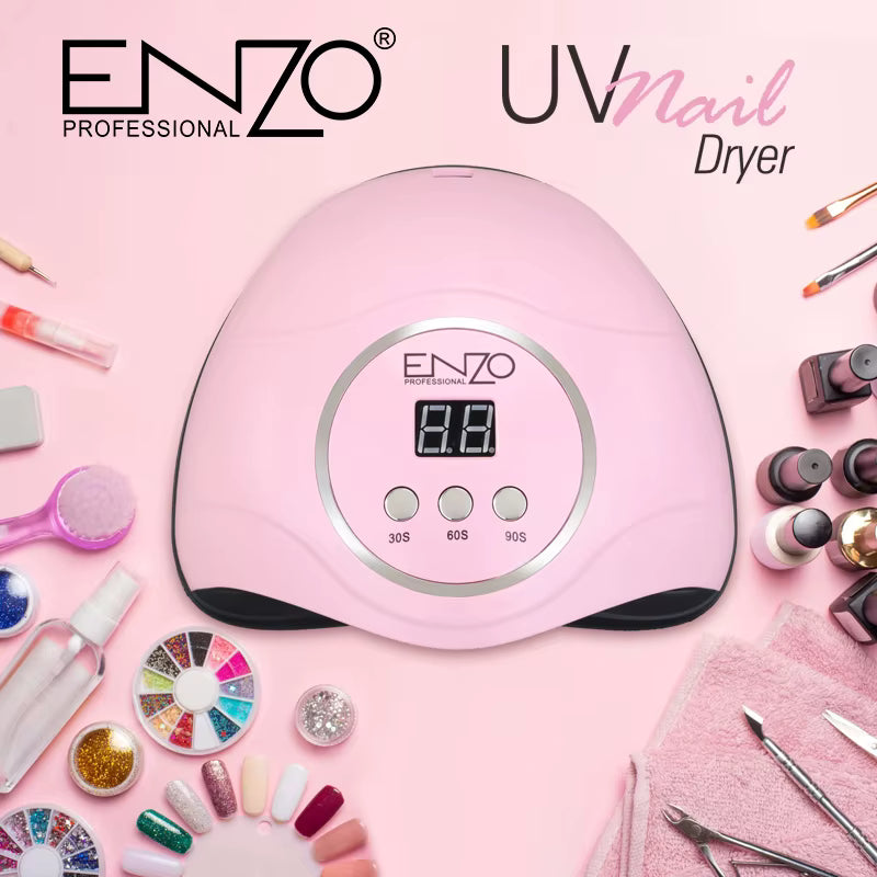 ENZO Professional Salon Gel Polish Nail Lamp | اينزو حهاز تجفيف طلاء الاظافر