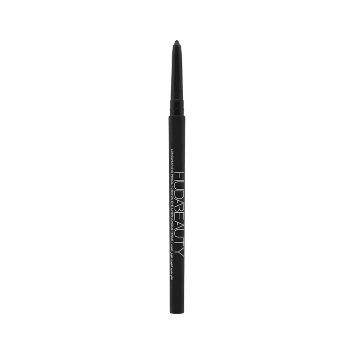 Huda Beauty Creamy Kohl Longwear Eye Pencil, 0.35g, slim black pencil packaging.