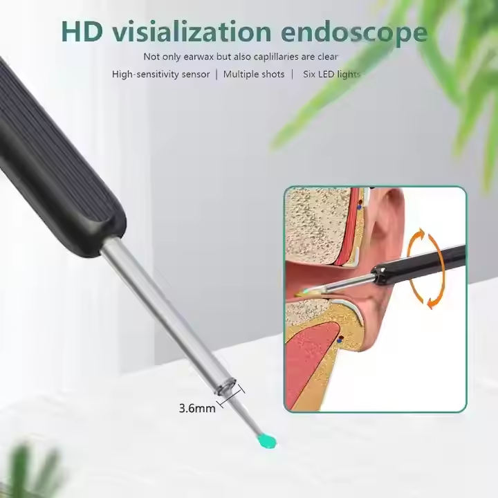 Tools & Cases Wireless Visual Earpick | جهاز منظف الأذن المرئي اللاسلكي