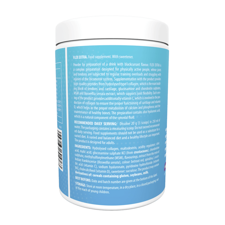 Rvit Flex Extra Orange Flavour - 400g | ارفيت فليكس إكسترا مكمل مسحوق غذائي مصمم لدعم صحة المفاصل والحركة بنكهة البرتقال - 400غ
