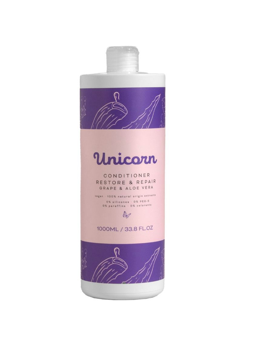 Unicorn conditioner Restore & Repair - 1000ml | توركواز بلسم معالج للشعر المتضرر - 1000 مل