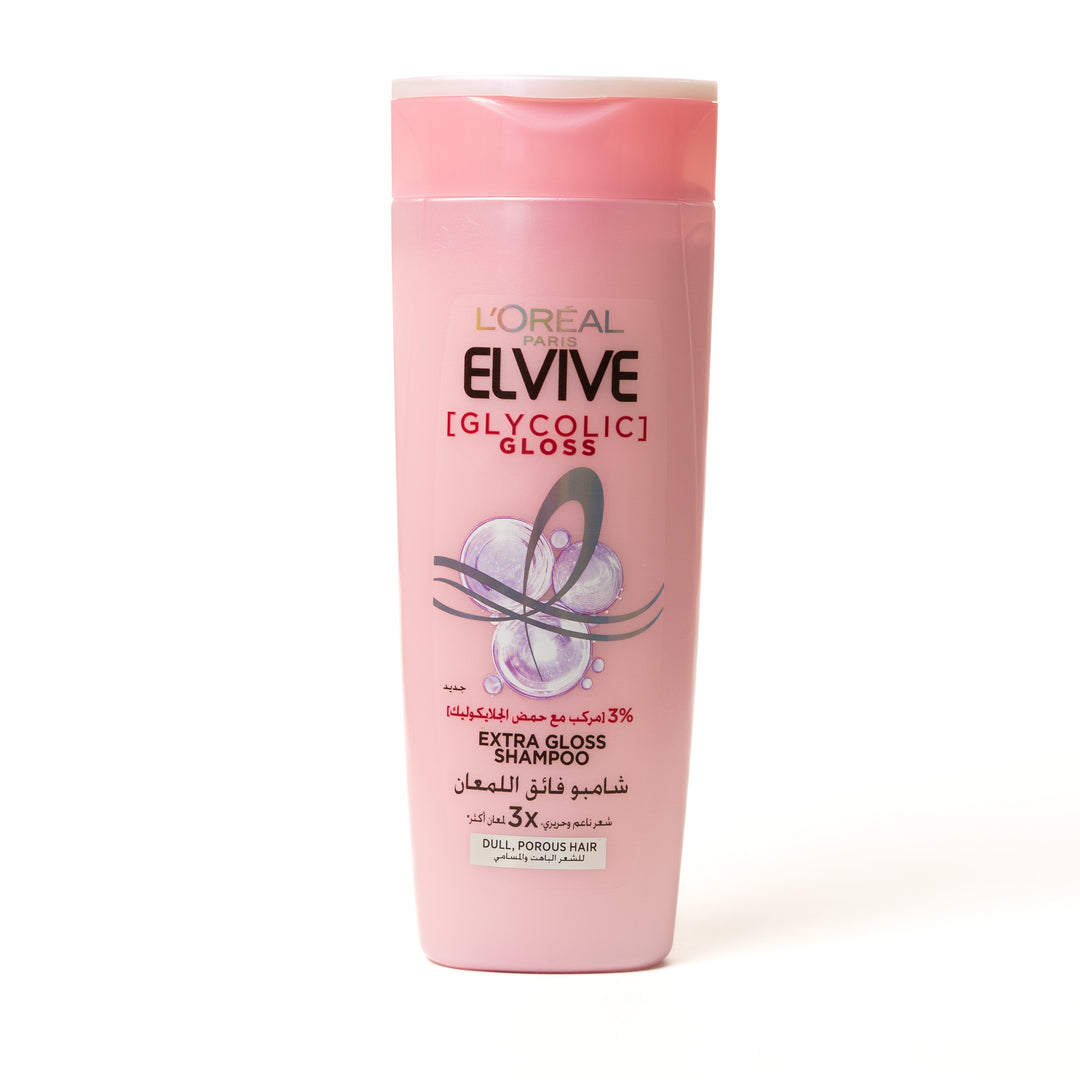 L’Oreal Elvive Extra Gloss Shampoo - 400ml | لوريال لوريال شامبو لتعزيز لمعان الشعر - 400 مل