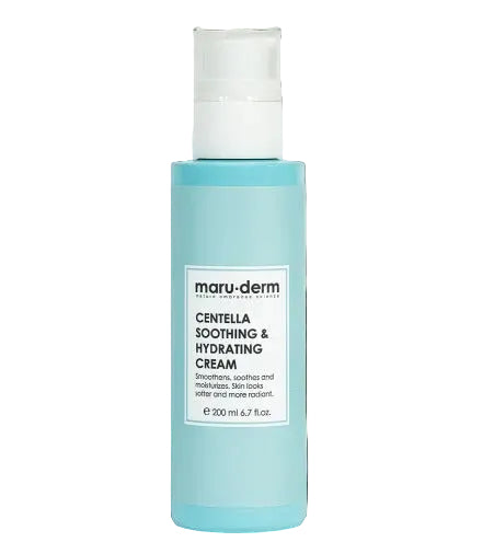 maru.derm Centella Soothing & hydrating cream - 200ml | مارو.ديرم كريم مرطب و مهدئ للبشرة بالسينتيلا - 200 مل