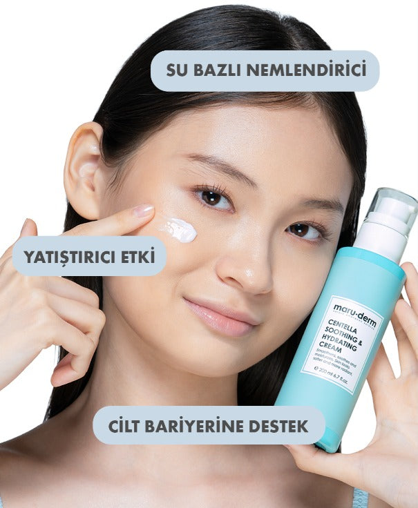 maru.derm Centella Soothing & hydrating cream - 200ml | مارو.ديرم كريم مرطب و مهدئ للبشرة بالسينتيلا - 200 مل