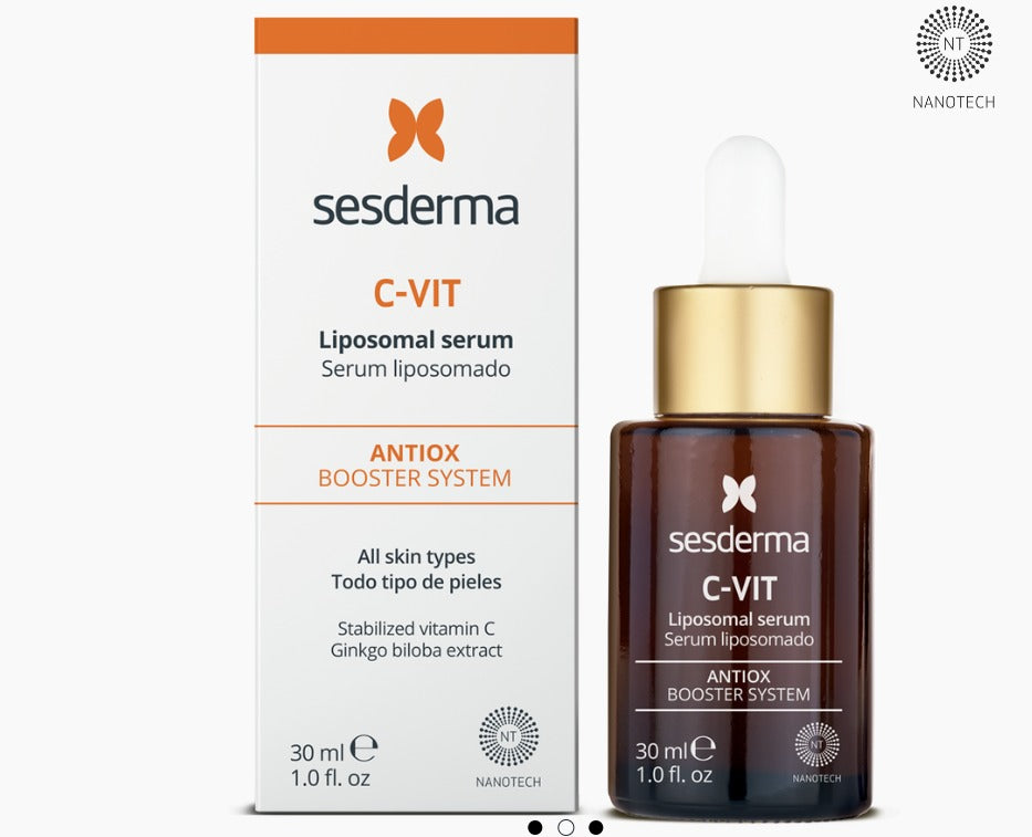 Sesderma C-Vit Liposomal Serum - 30ml | سيسديرما فيتامين سي سيروم ليبوسومال - 30 مل