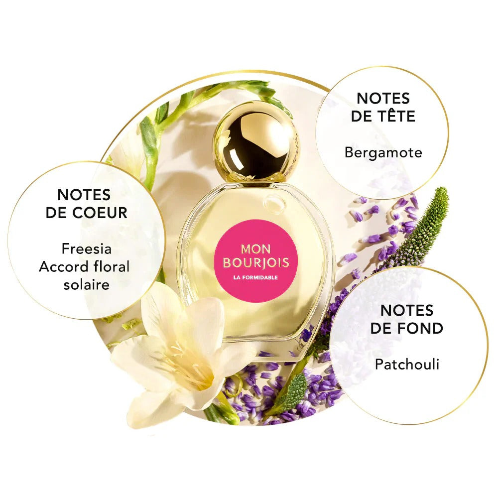 BOURJOIS La FORMIDABLE  Eau De Parfum - 50ml | عطر ماي بورجوا لا فور للنساء - 50 مل