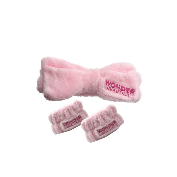 Wonder Beauties Head Band - 3Pcs | وندر بيوتيز بوند الرأس و اليدين - 3 قطع