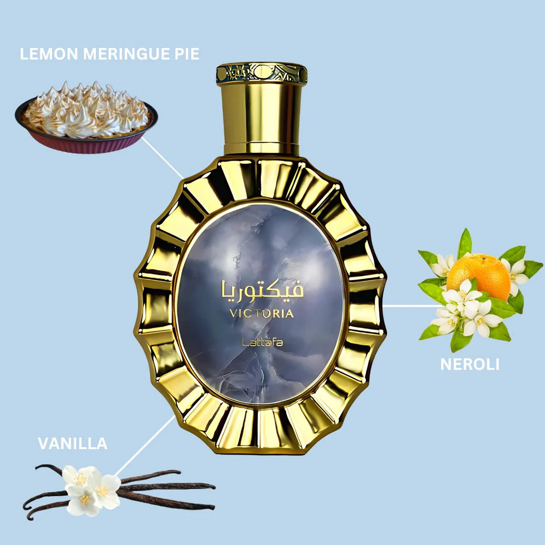 lattafa |عطر فيكتوريا نسائي 100مل لطافة