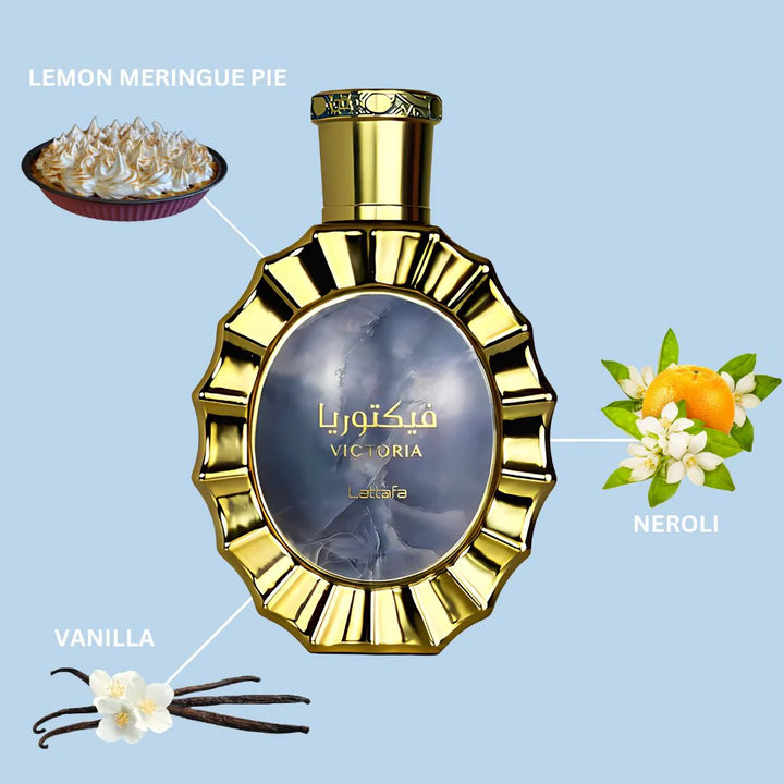 lattafa |عطر فيكتوريا نسائي 100مل لطافة