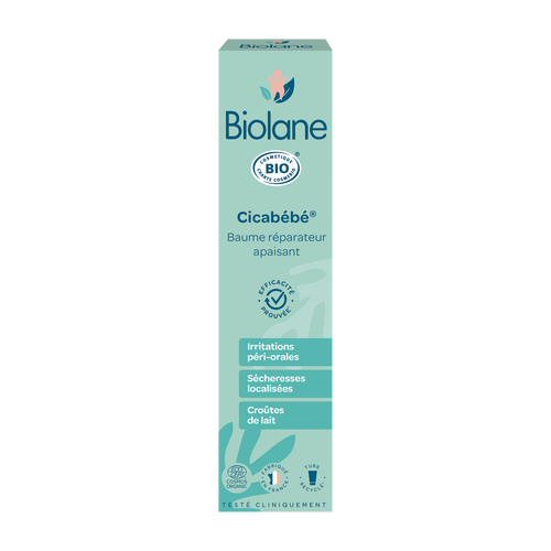 Biolane Organic Cicabebe Balm Restorative & Soothing - 40ml | بايولان كريم لتهدئة وترميم البشرة للأطفال - 40 مل