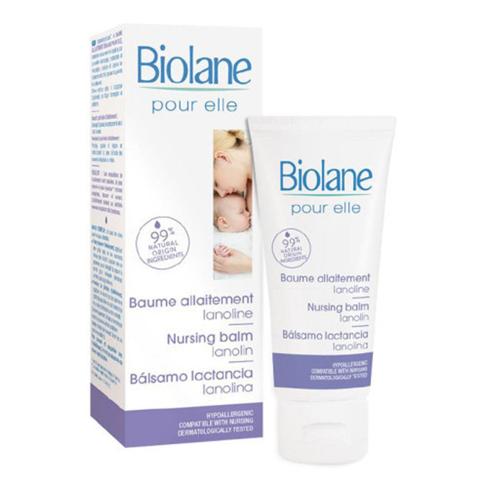 Biolane Breastfeeding Balm - Lanolin - 40ml | بايولاين كريم لتشققات الثدي باللانولين - 40 مل