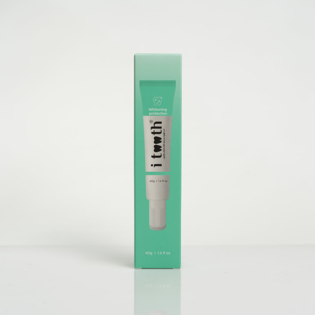 i tooth Whitening Protection - 40g | اي توث معجون أسنان مبيض - 40 غ