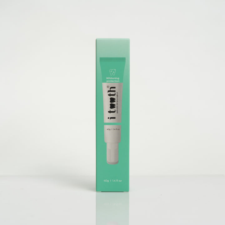 i tooth Whitening Protection - 40g | اي توث معجون أسنان مبيض - 40 غ