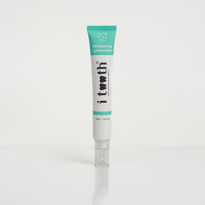 i tooth Whitening Protection - 40g | اي توث معجون أسنان مبيض - 40 غ