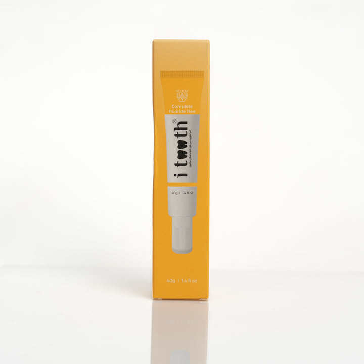 i tooth Complete Fluoride Free - 40g | اي توث معجون أسنان خالي من الفلوريد - 40 غرام