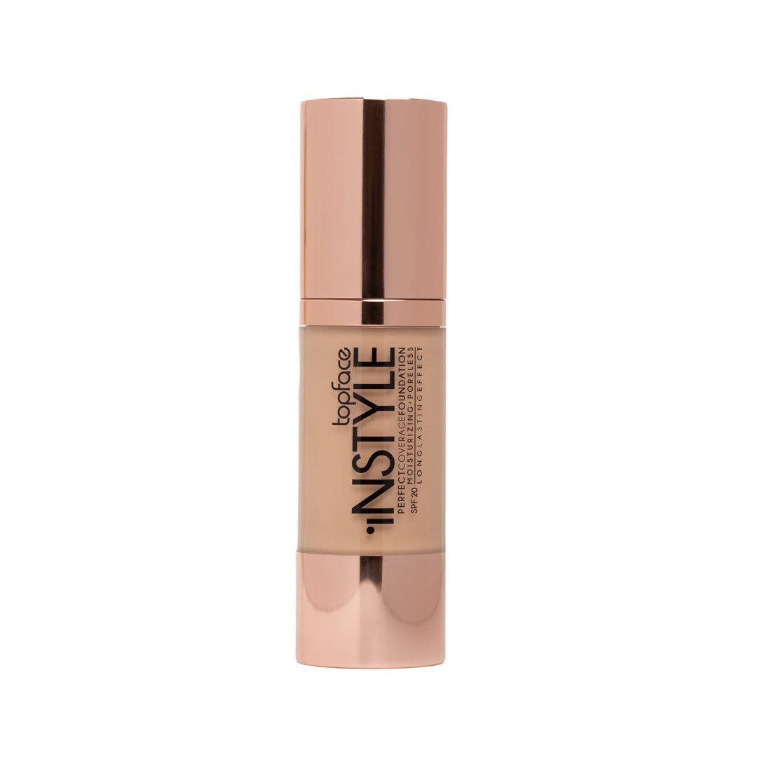 Topface Instyle Perfect Coverage Foundation - 30ml | توب فيس كريم اساس إنستايل للتغطية المثالية – 30 مل