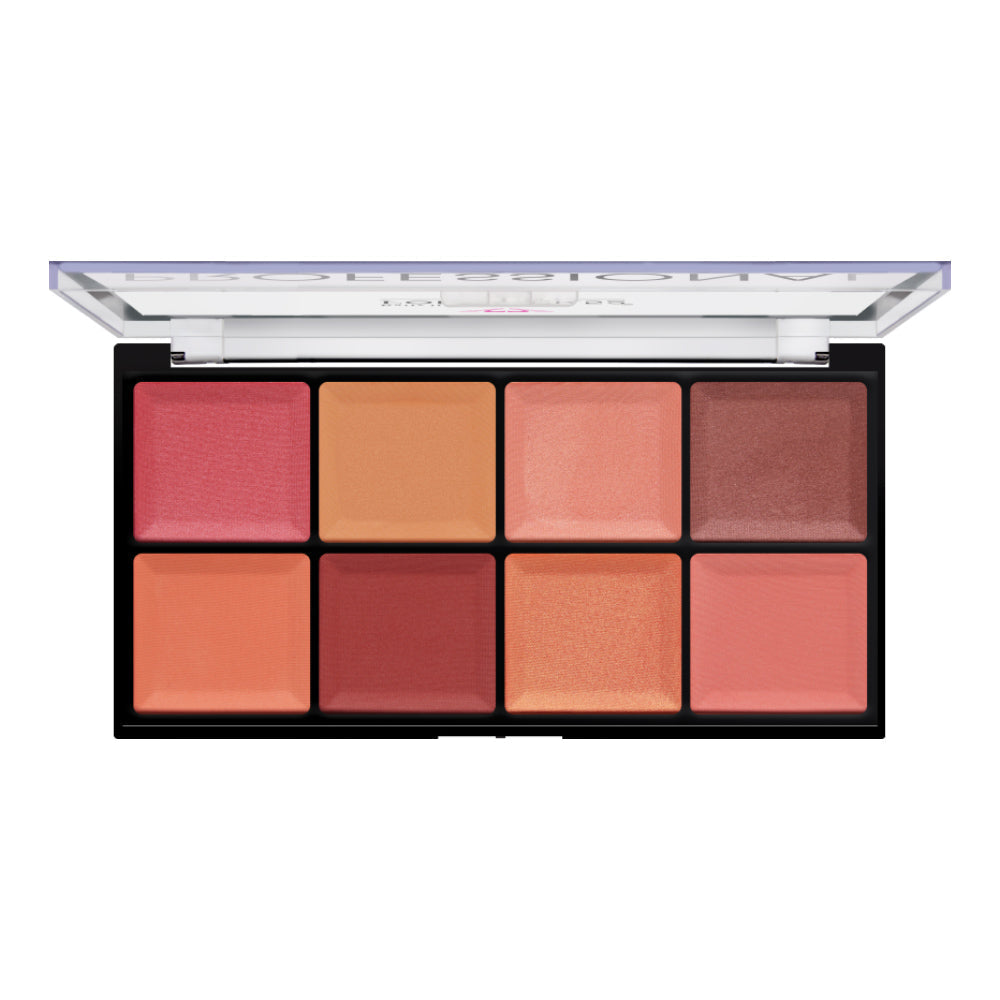 FOR EVER52 Spotlight 8 Color Blusher Palette - 36g | فوريفر 52 باليت بلشر محترف - 36غ #2