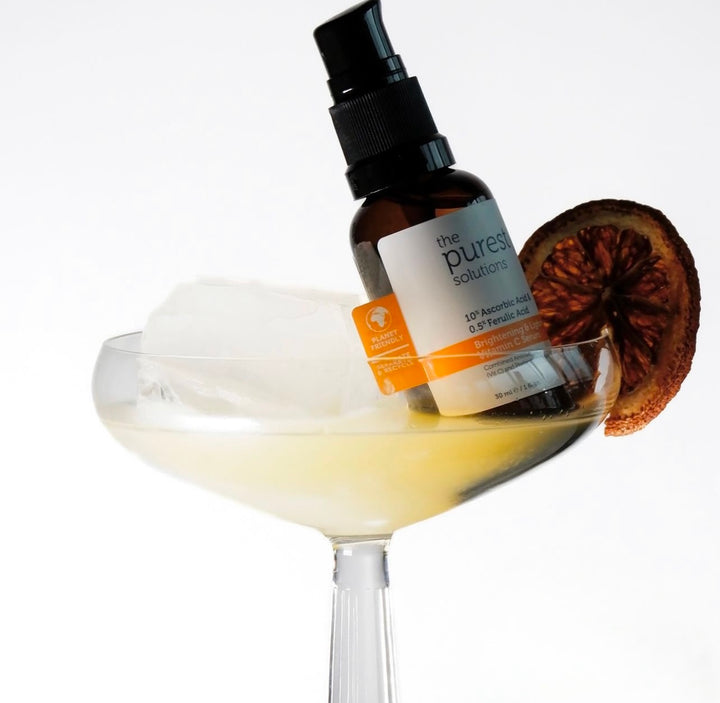 The Purest Solutions Brightening + Lightening Vitamin C Serum - 30ml |  ذا بيورست سيروم فيتامين سي - 30 مل