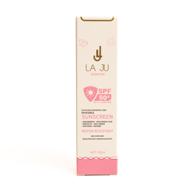 LA JU Sunscreen Spf 50+ Water Resistant - 50ml | لاجو واقي شمسي مقاوم للماء - 50 مل