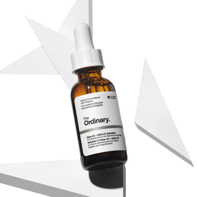 The Ordinary Aloe 2% + NAG 2% Solution - 30ml | ذا اورديناري سيروم بالاوليفيرا - 30 مل